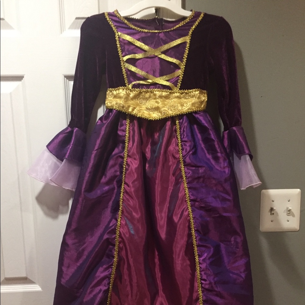 Rapunzel Costume Girls 6-8